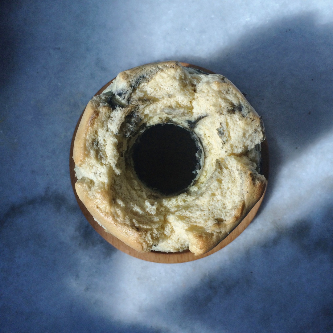 中岛老师的双层黑芝麻酱戚风