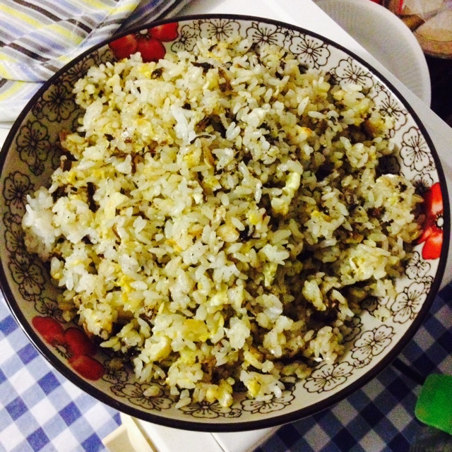 可能是最好吃系列--橄榄菜炒饭