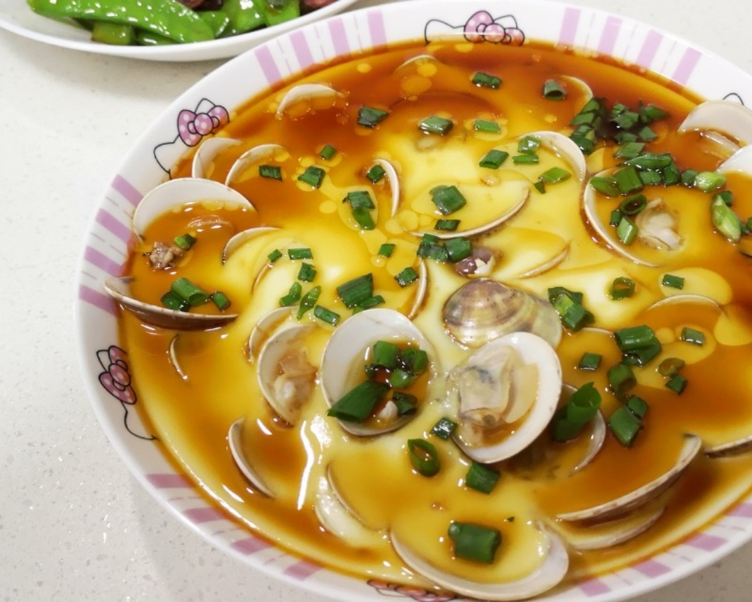 蛤蜊炖蛋蛤蜊蒸蛋快手菜的做法