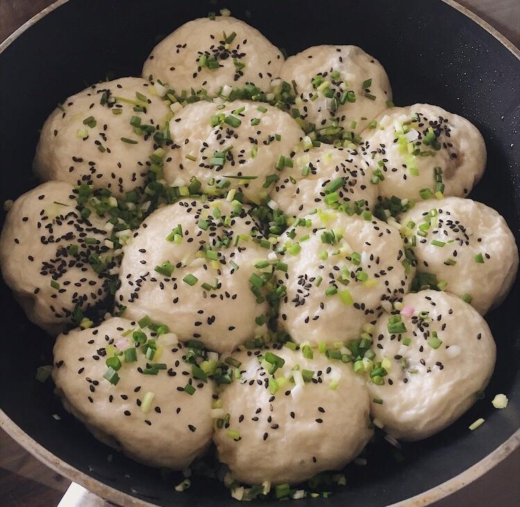 小时候的生煎包