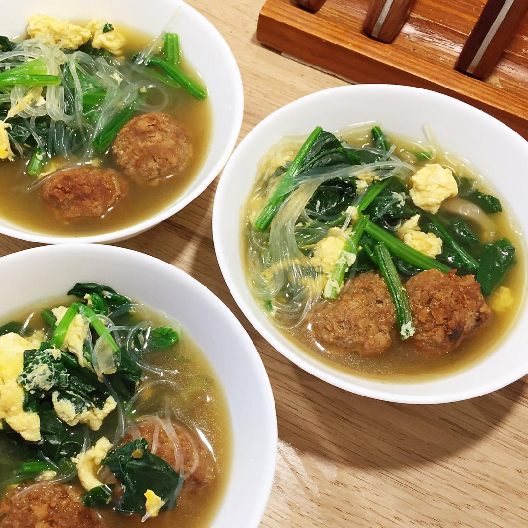 山药糯米肉圆烩白菜