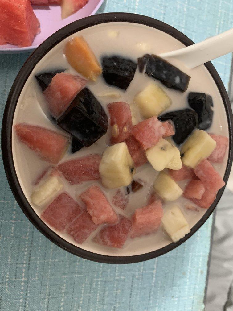 西瓜黑凉粉