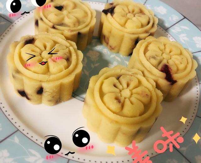 蔓越莓绿豆糕的做法