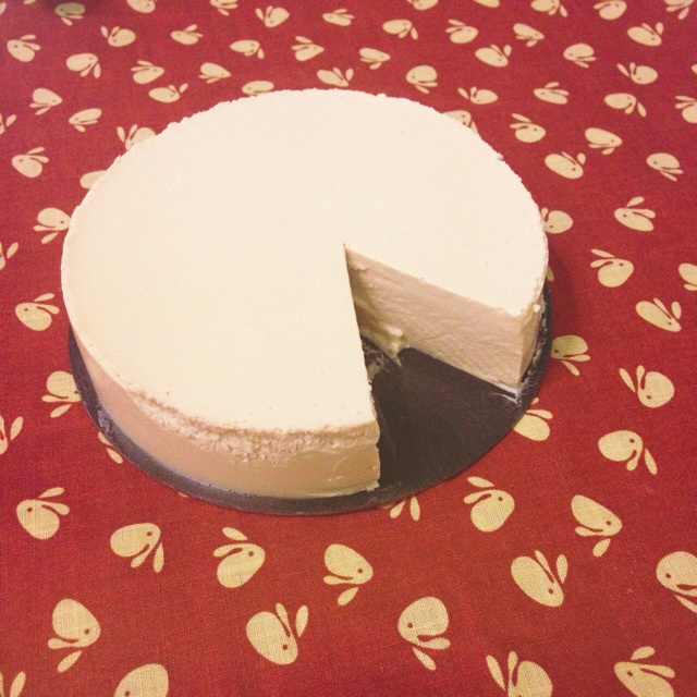 奶油冻芝士蛋糕（免烤，1:1配方）