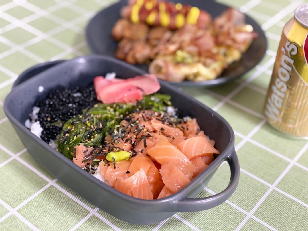 好吃还能瘦的三文鱼波奇饭