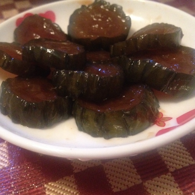 三杯酱黄瓜