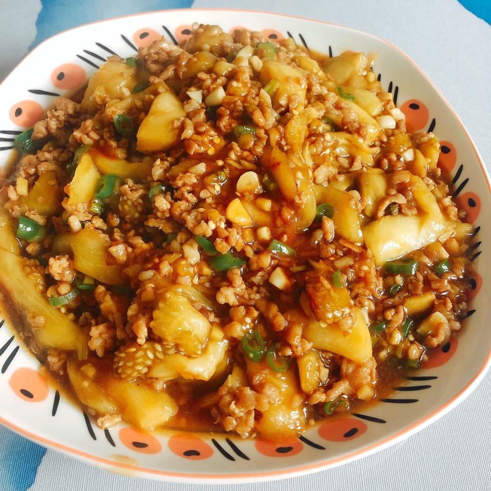茄子不油炸的肉末茄子（好吃到💃💃👍👍）