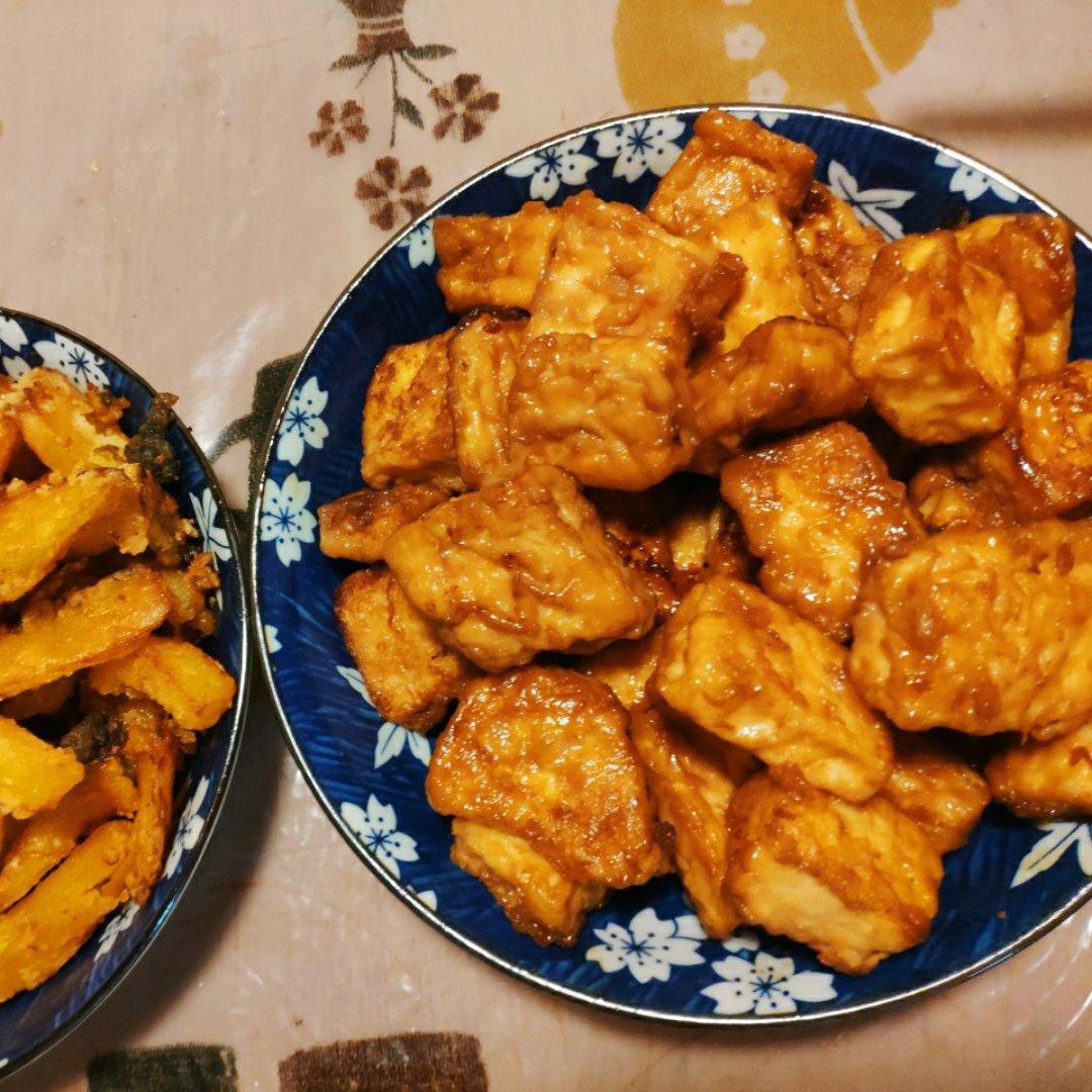 ✨香煎豆腐✨