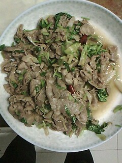 孜然羊肉片