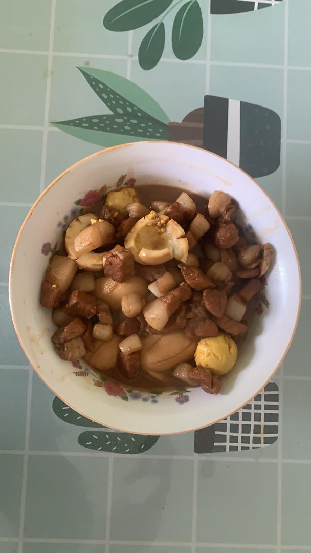 炖红烧肉鸡蛋（前槽肉）东北版