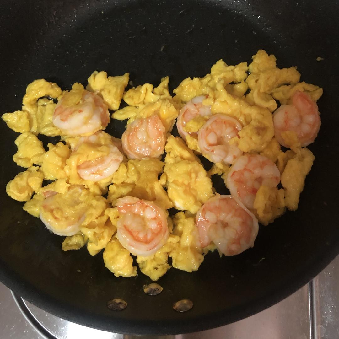 Amy's滑蛋虾仁的做法