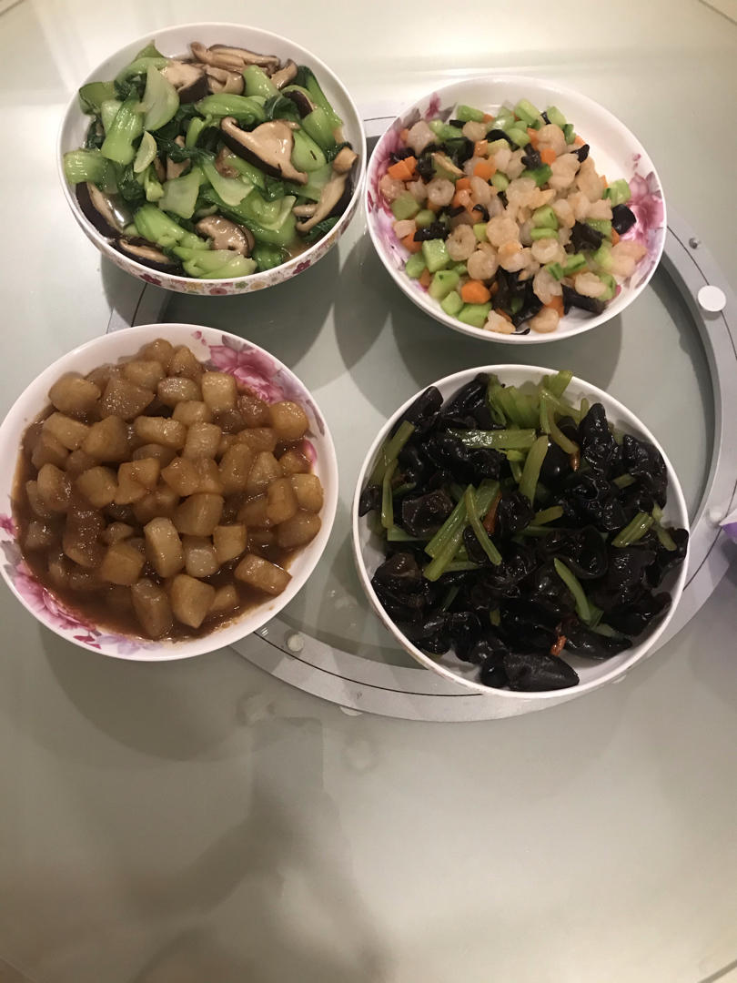 黄瓜木耳炒虾仁