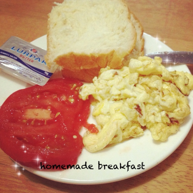 美式炒蛋 scrambled eggs