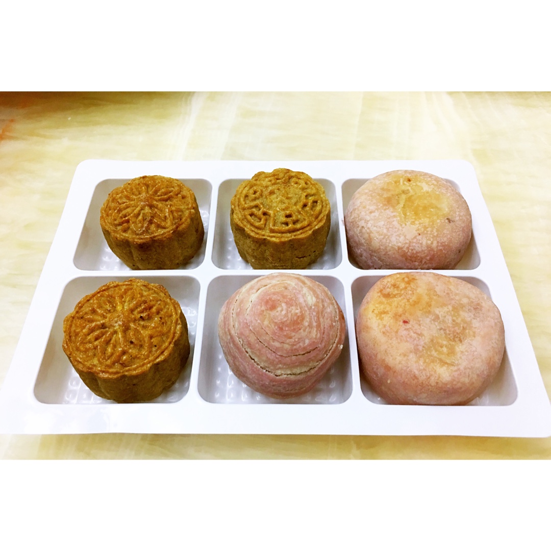 五仁月饼～不用转化糖浆的版本