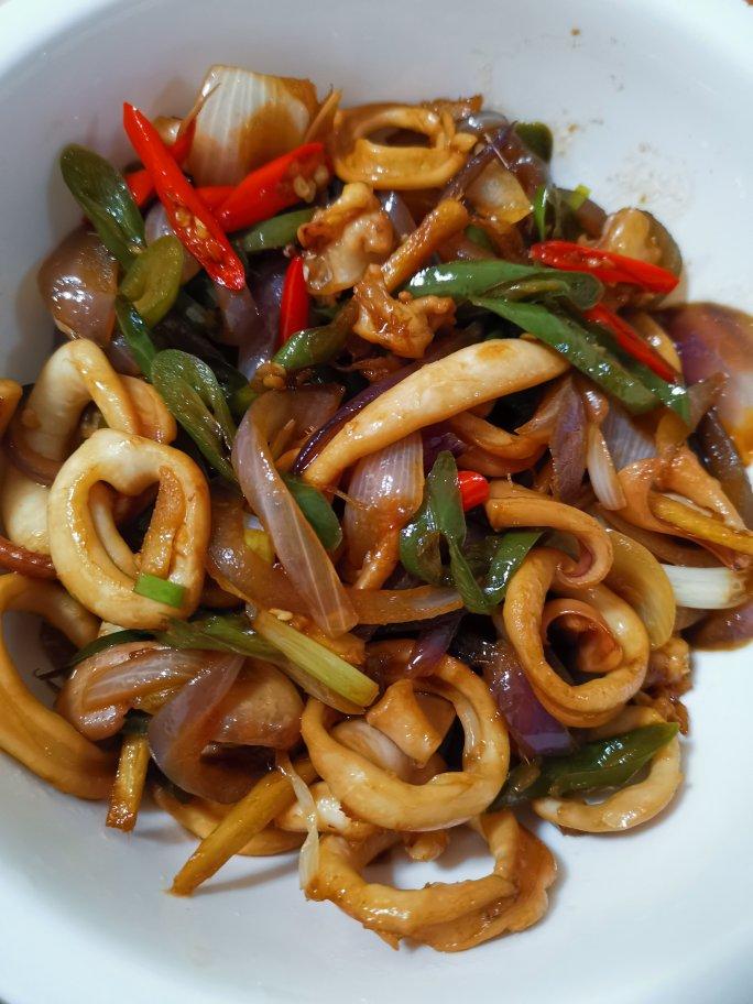 爆炒鱿鱼