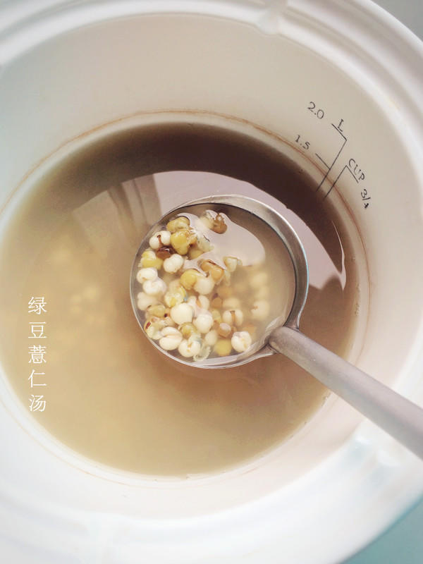 绿豆薏仁汤