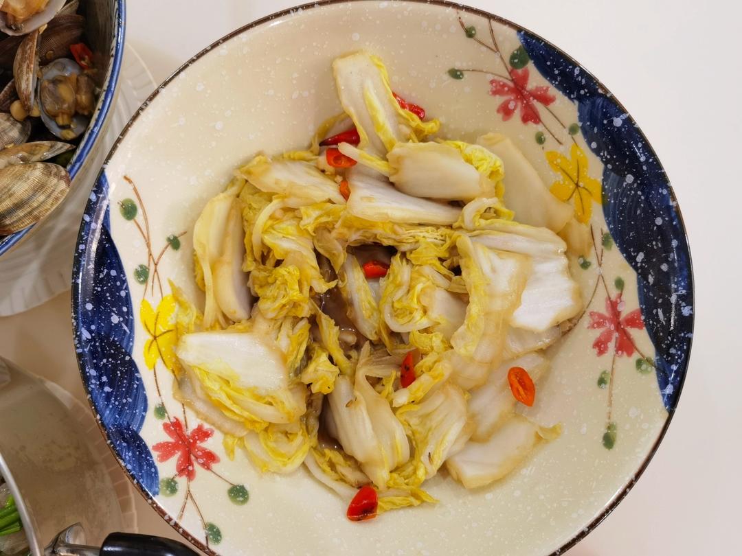 酸爽开胃的酸辣娃娃菜（白菜）
