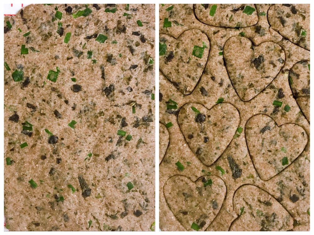 《全麦香葱海苔饼干》减脂必备，低卡无糖的做法 步骤2