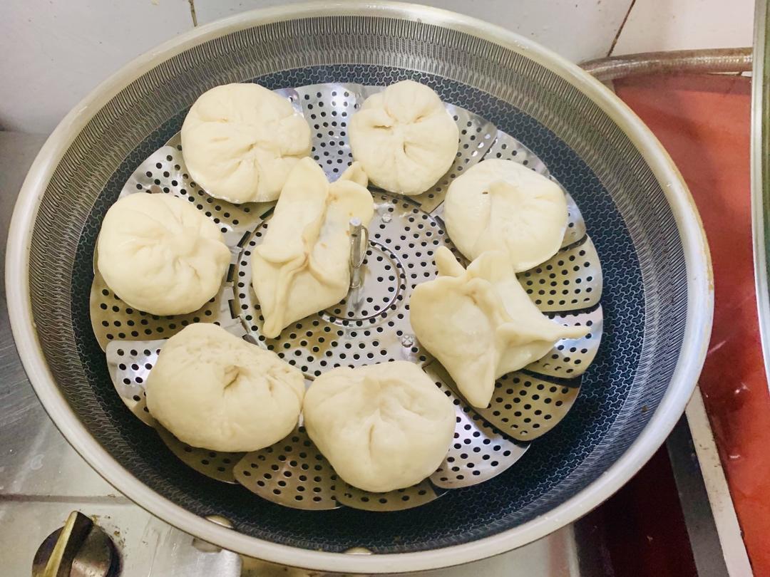快发粉包子