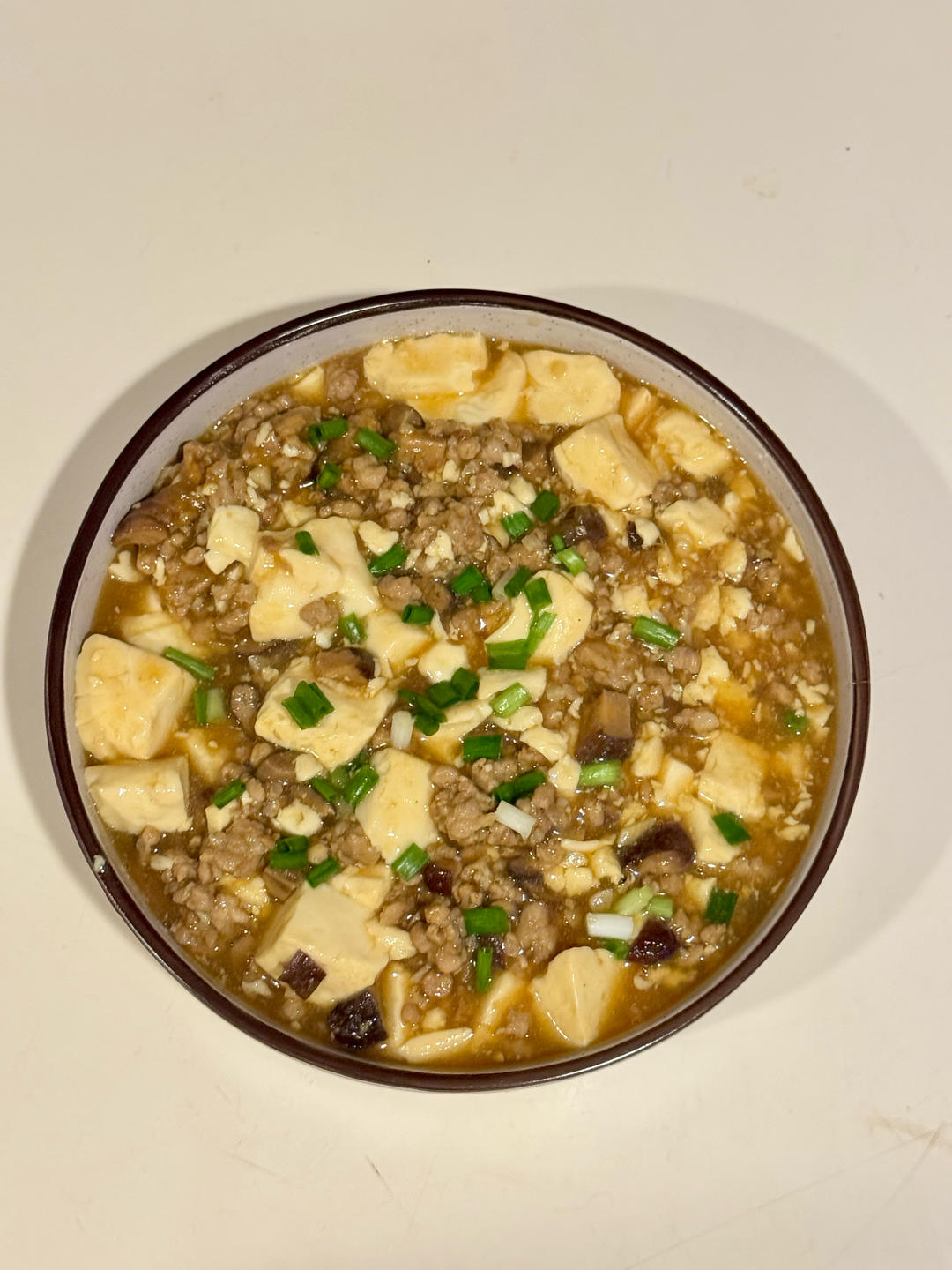 肉末嫩豆腐｜嫩滑口感爽口！这道快手菜超级下饭！！（减脂少油版）