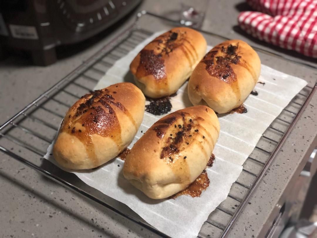 肉松沙拉酱面包（65度汤种）