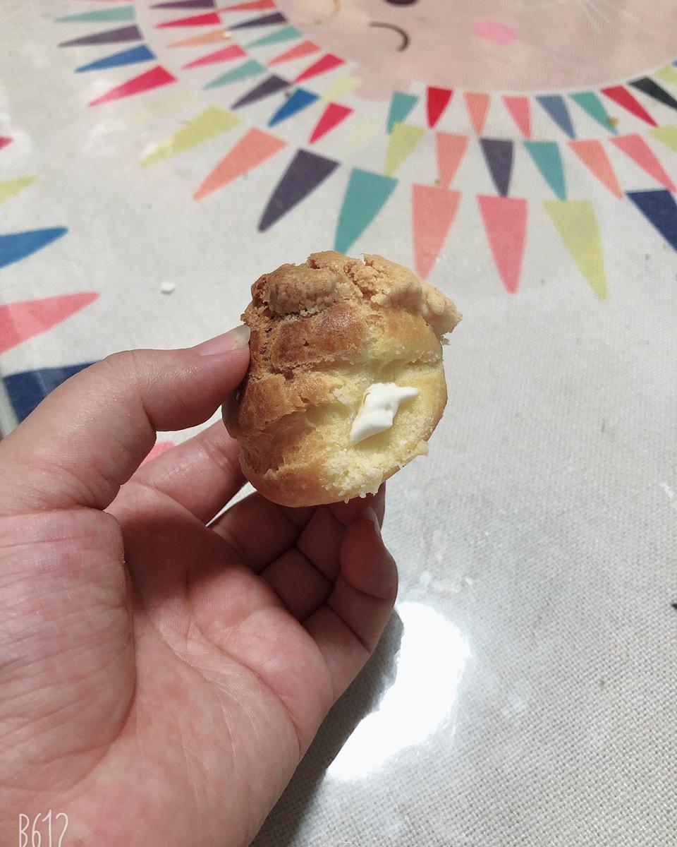 十分美味的酥皮泡芙