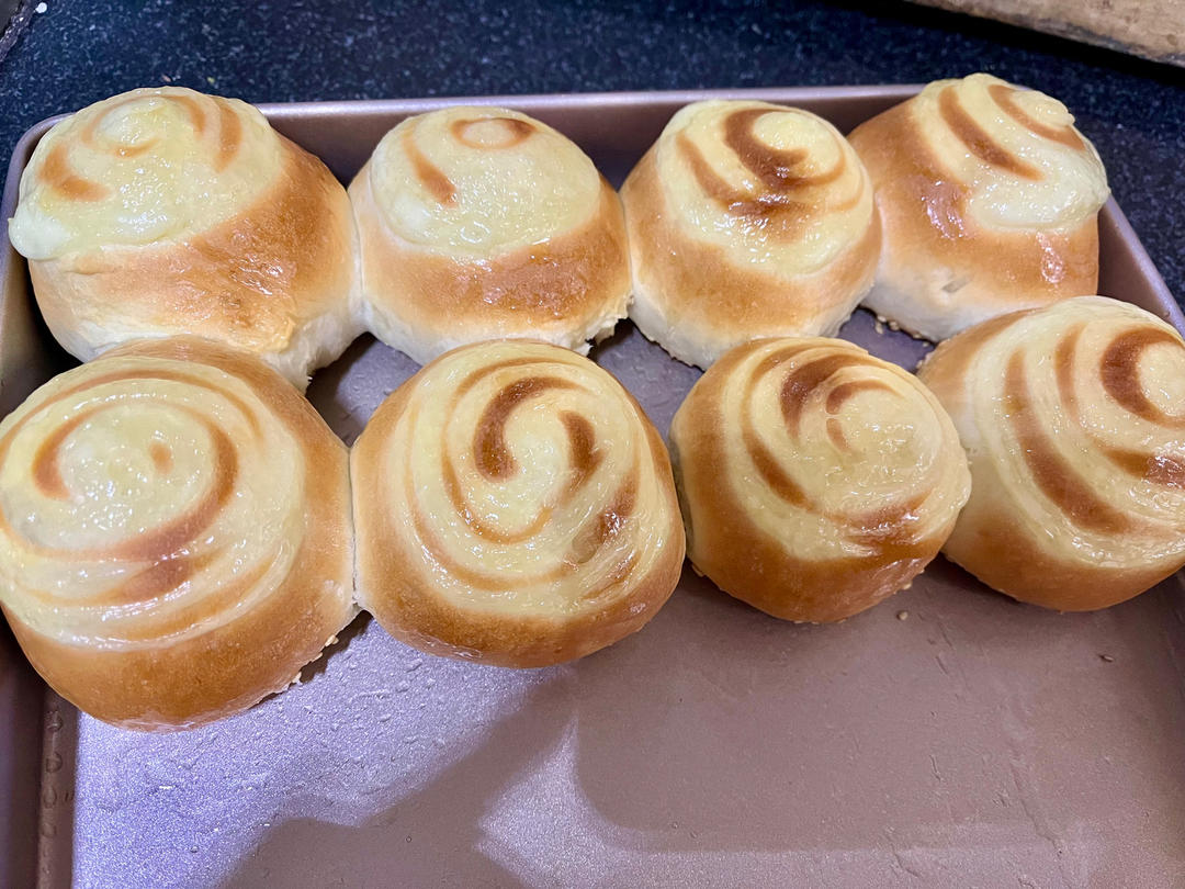 香脆柔软的蜂蜜脆底面包