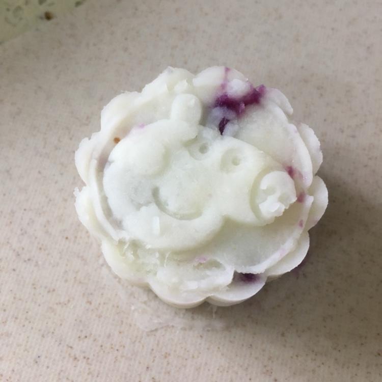 蓝莓紫薯山药糕