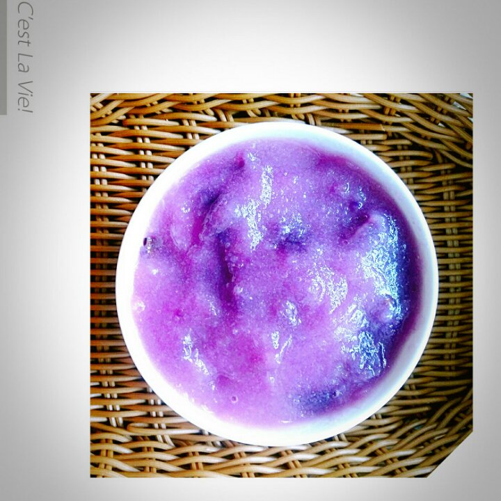 紫薯银耳羹！（快捷版的）