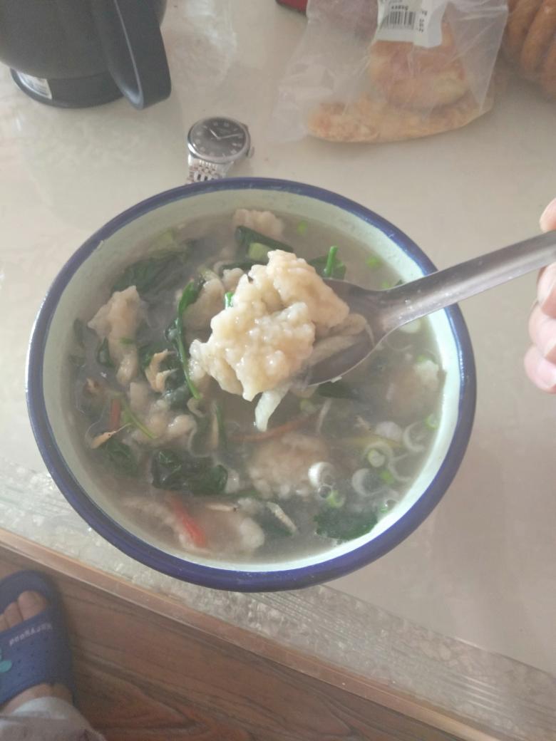 陕西关中民间美食——饥捞块
