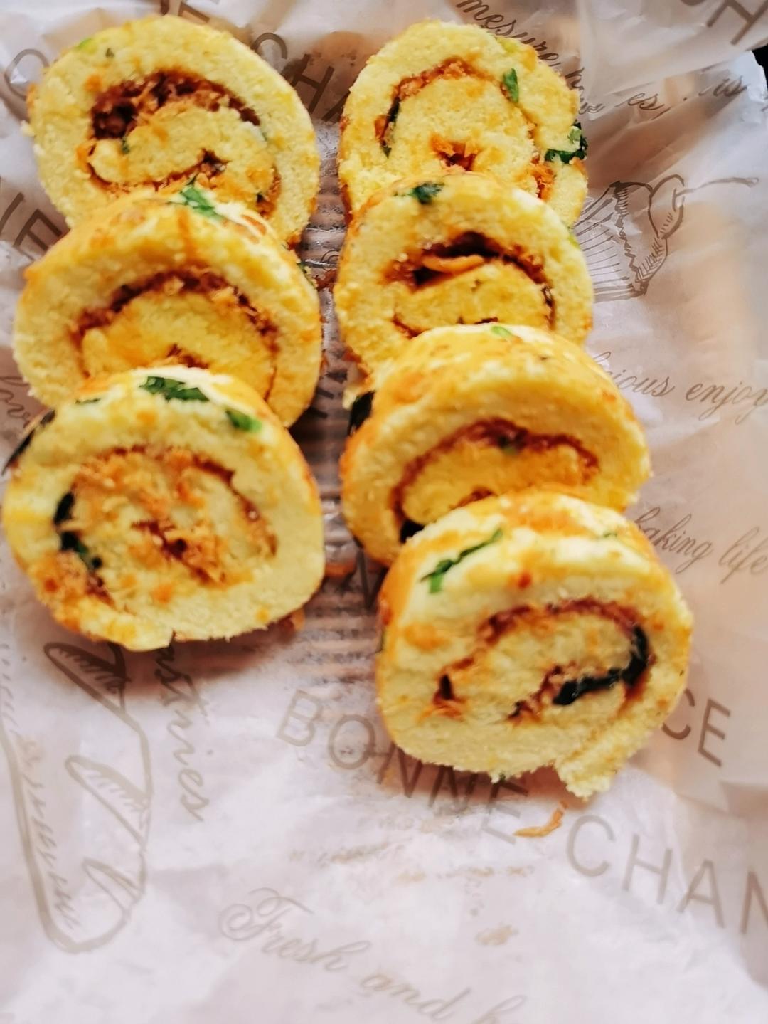 美味肉松卷-简单不开裂，零失误的蛋糕卷