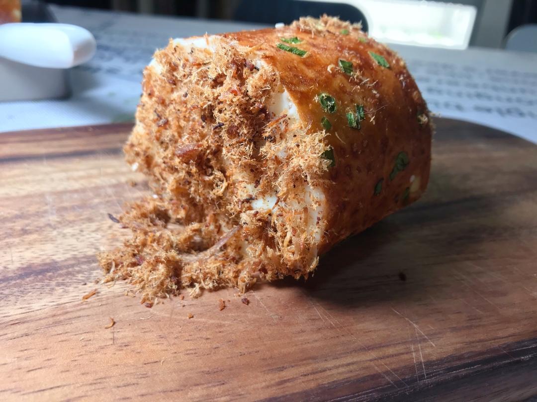 海苔香葱肉松面包卷（28cm方盘）