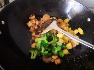 黑胡椒鸡肉炒时蔬--我的减脂餐的做法 步骤6