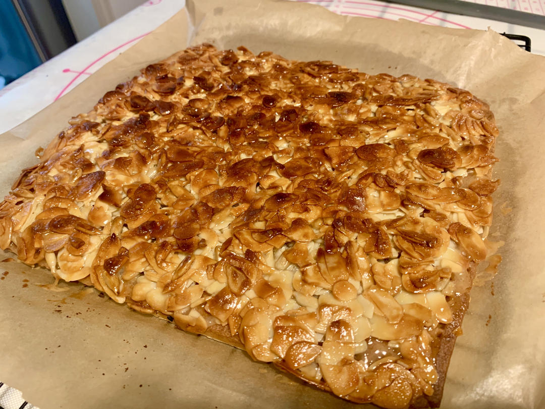 焦糖杏仁佛罗伦汀，好吃有面子的伴手礼，消耗干果好方法