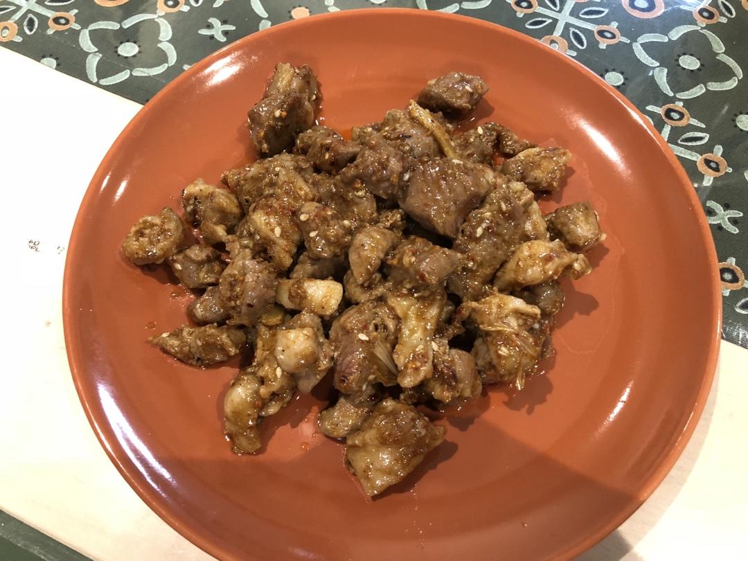 吃不到膻味的比烧烤更好吃的孜然羊肉🐏