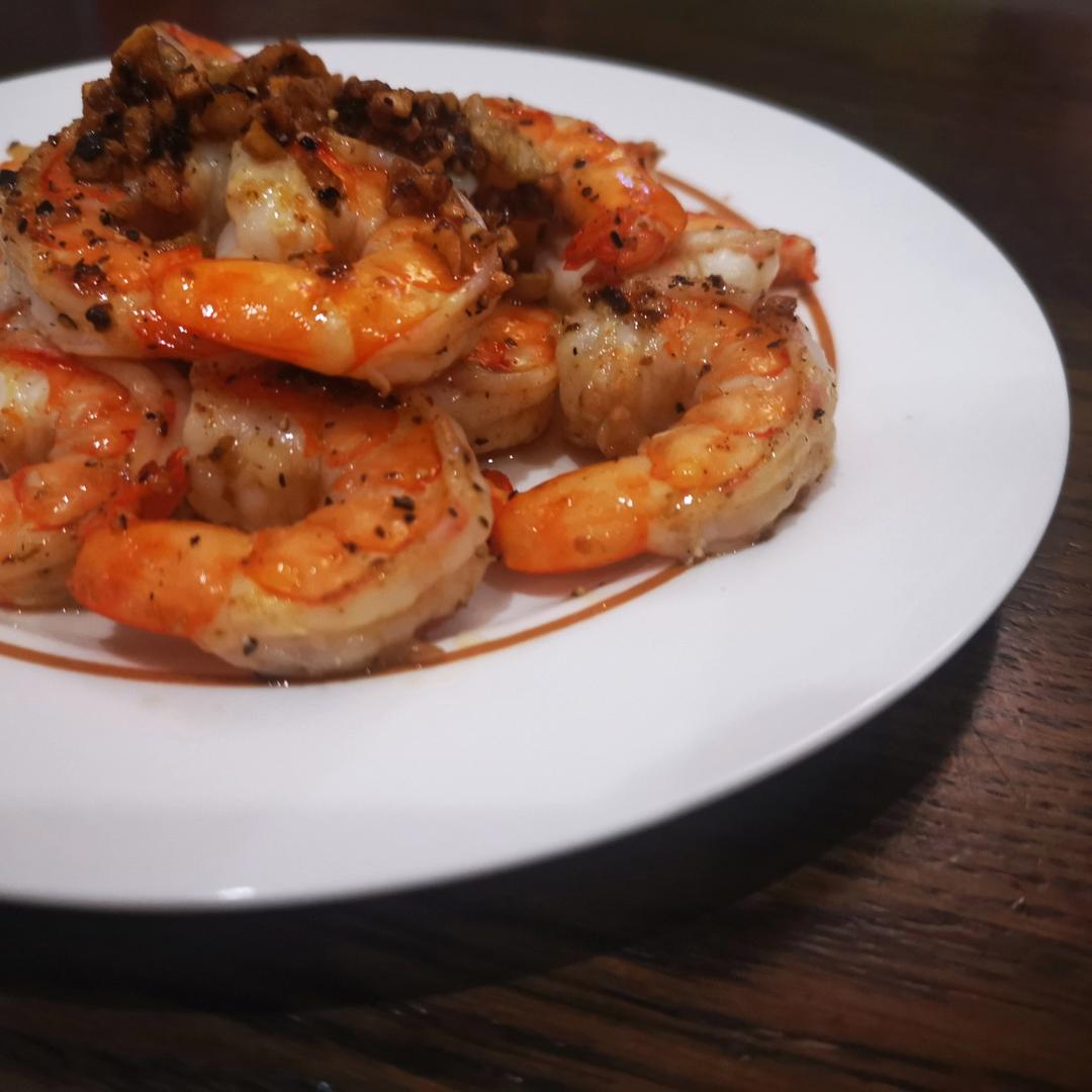 黄油蒜香大虾