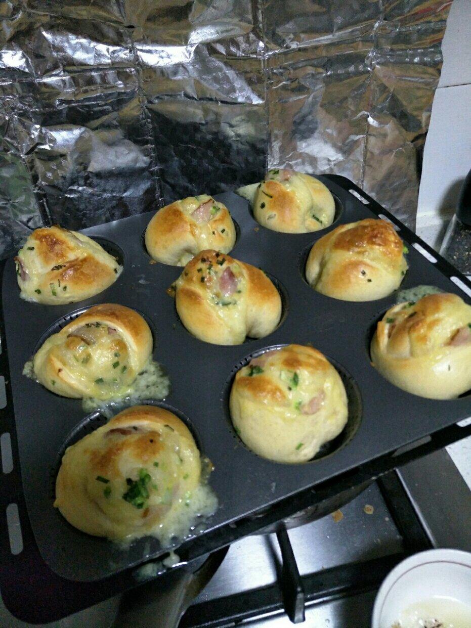 培根乳酪小面包