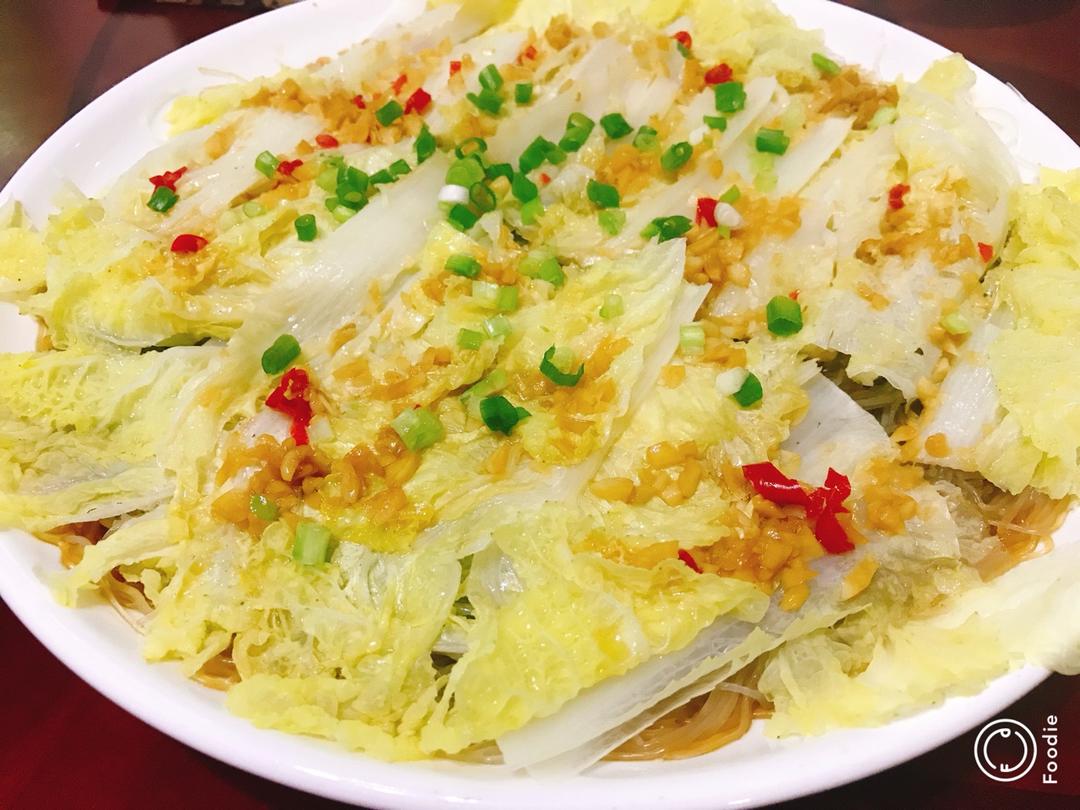 蒜蓉粉丝蒸娃娃菜
