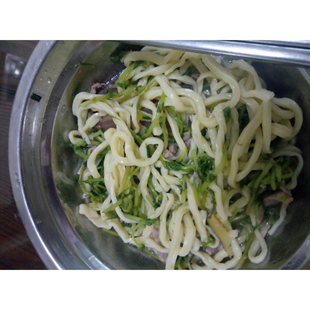 手工面条之鸡蛋面条
