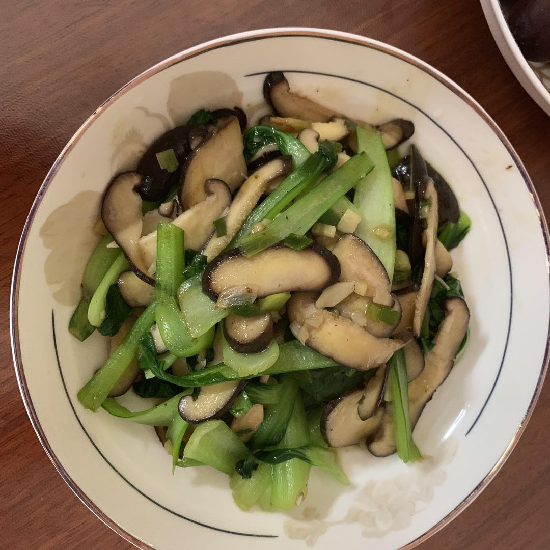 蚝油香菇青菜