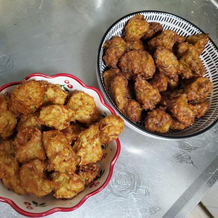 炸萝卜丸子，掌握3个小技巧，丸子香气十足特好吃