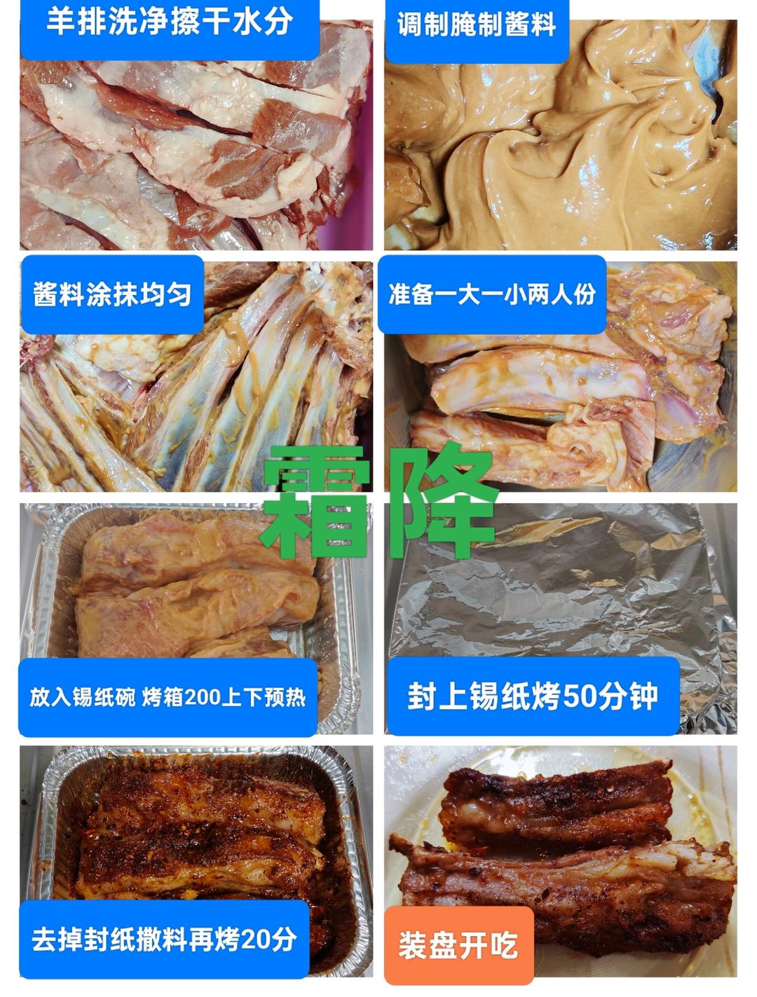 内蒙烤羊排（烤箱版）