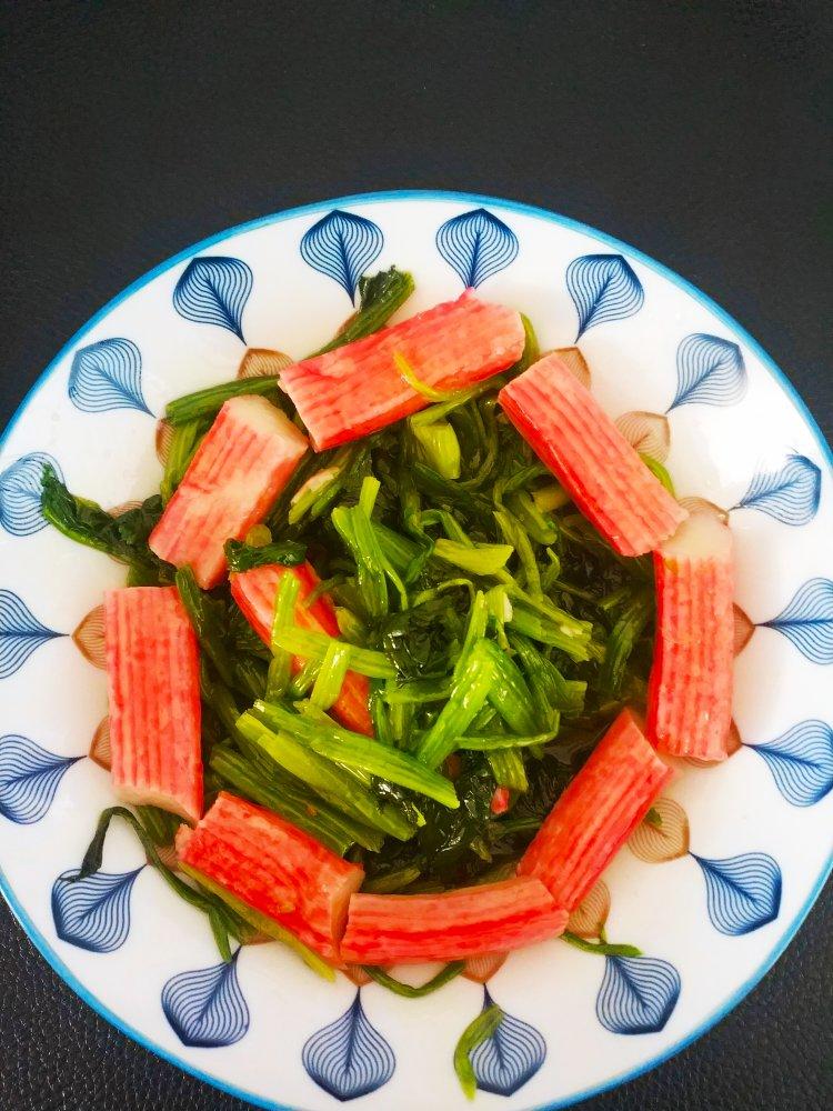 凉拌菠菜(家传秘方)