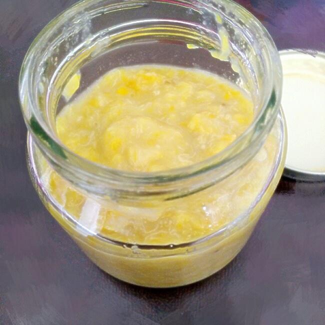 婴儿辅食【香蕉芒果混】