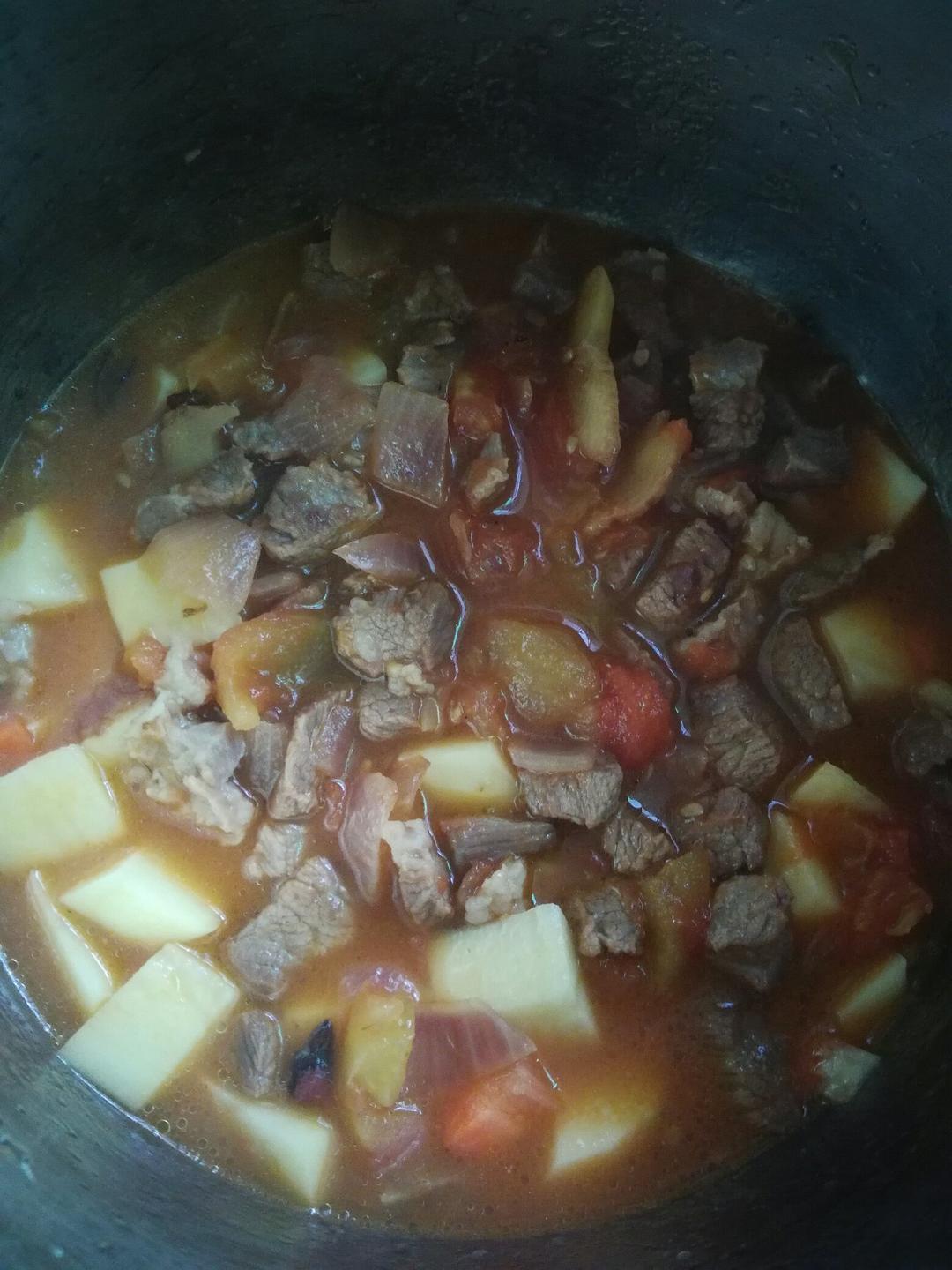 红烧牛肉土豆 （独家秘制）