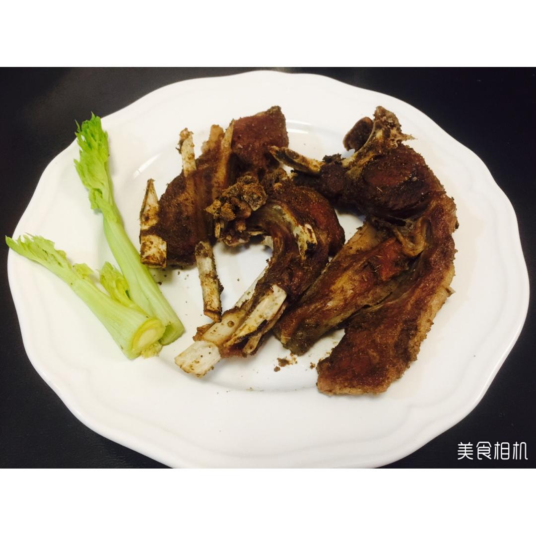 孜然烤羊排