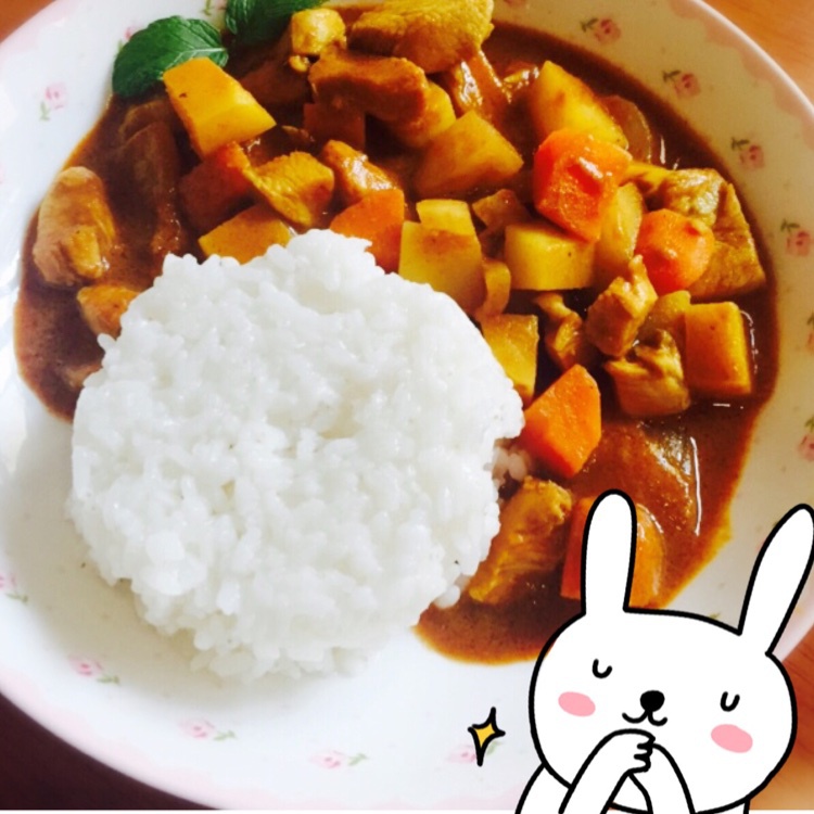 咖喱鸡饭