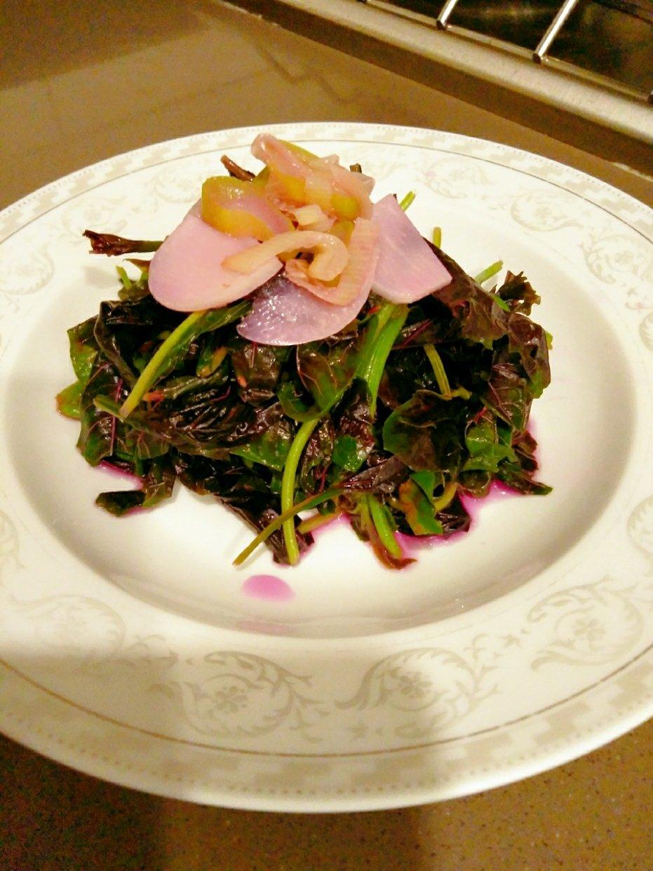 炒苋菜