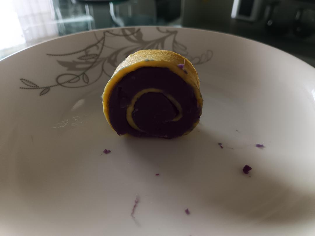 减肥必备❗紫薯鸡蛋卷