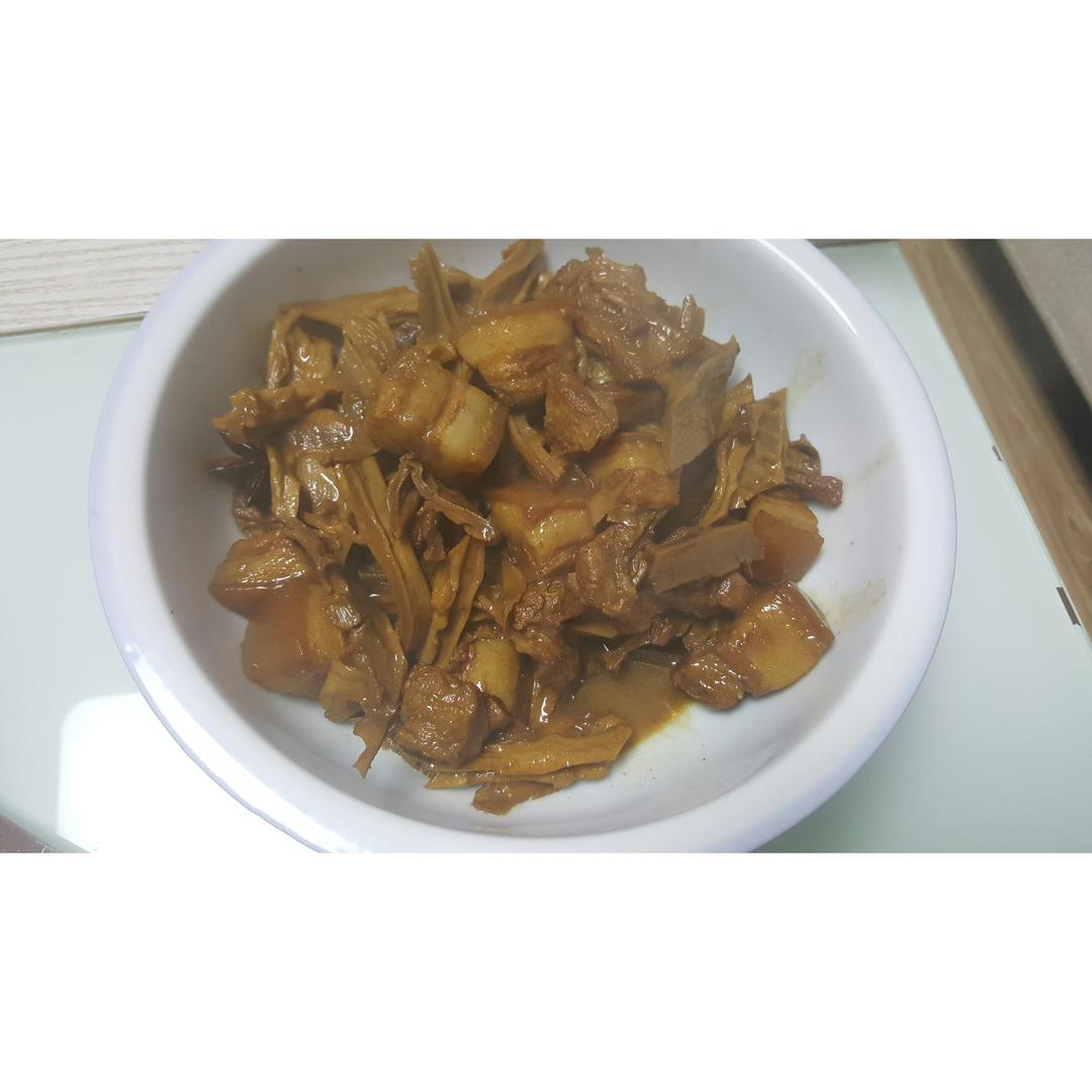 笋干烧肉